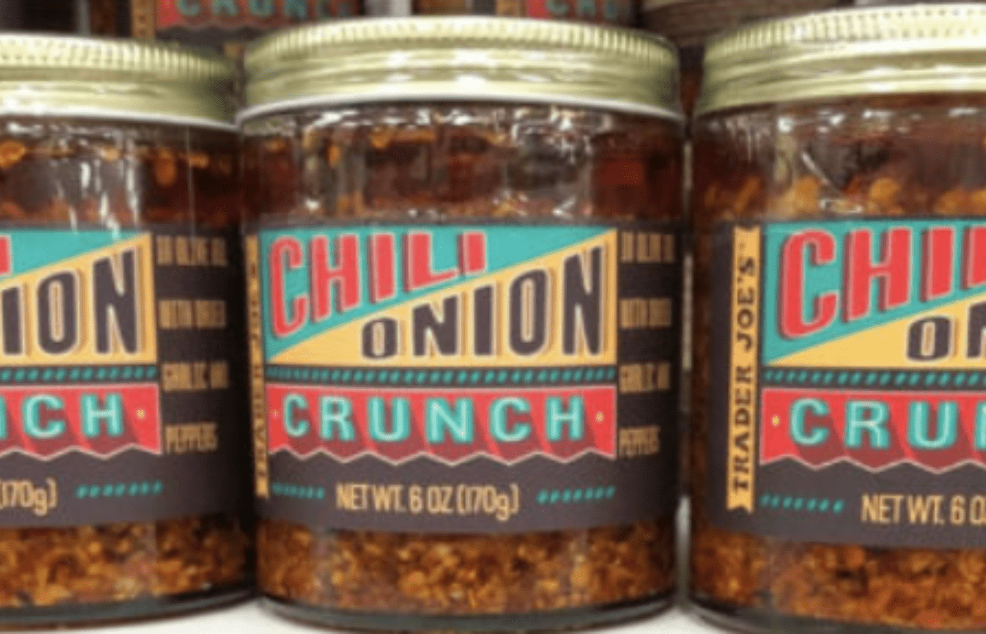 how to store trader joes chili onion crunch