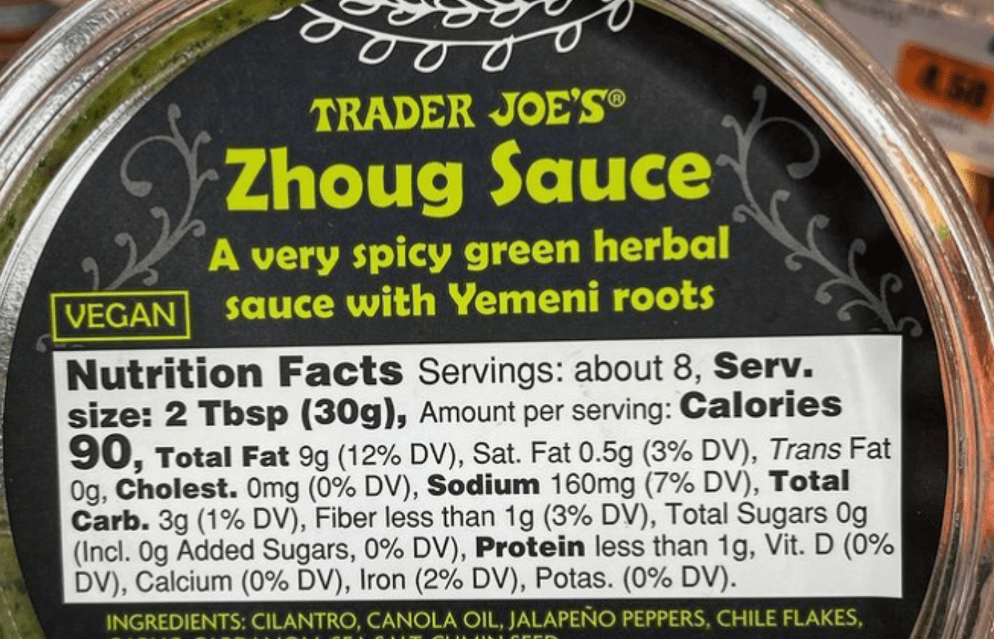 Can You Freeze Trader Joe's Zhoug Sauce