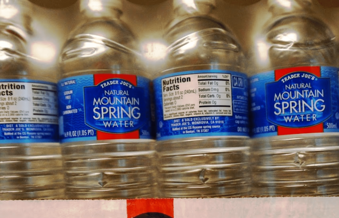 Is Trader Joe's Spring Water Safe